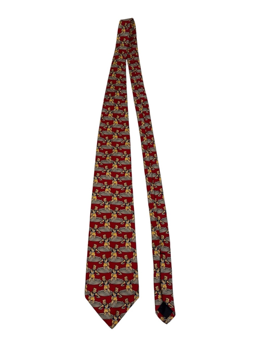 Brooks Brothers Football Bear Tie
